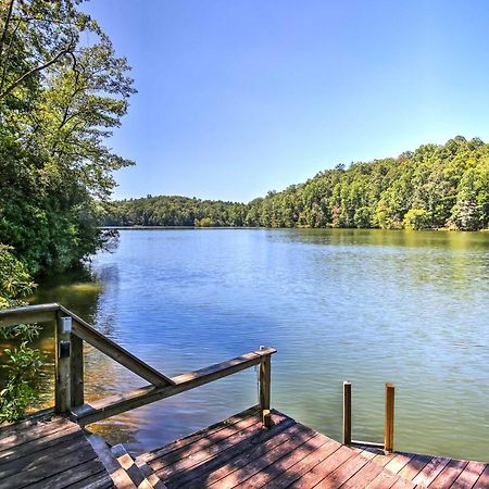 Lakefront Mountain Rest Cottage With Gas Fireplace! Walhalla Екстериор снимка