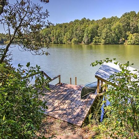 Lakefront Mountain Rest Cottage With Gas Fireplace! Walhalla Екстериор снимка