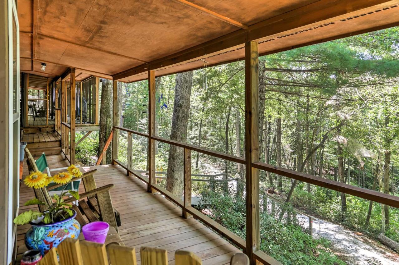 Lakefront Mountain Rest Cottage With Gas Fireplace! Walhalla Екстериор снимка
